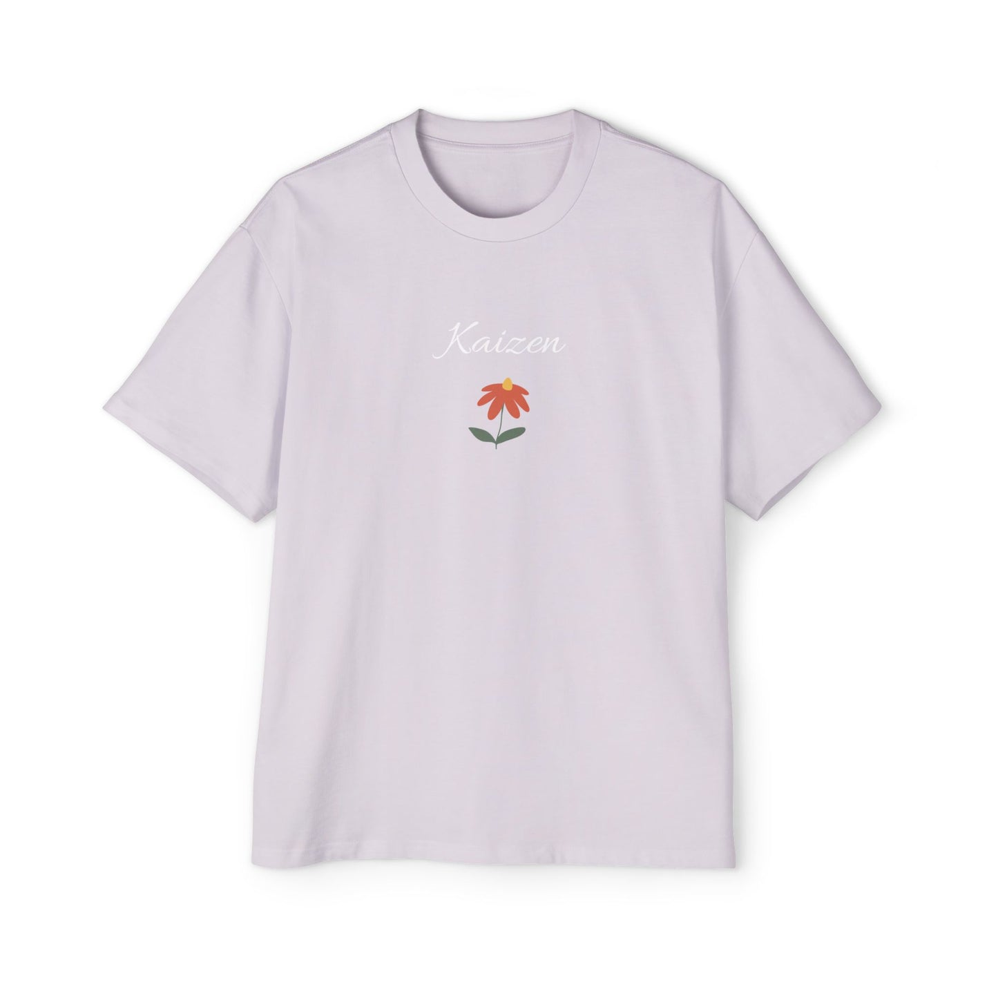 Kaizen Flower Men's Heavy Oversized Tee