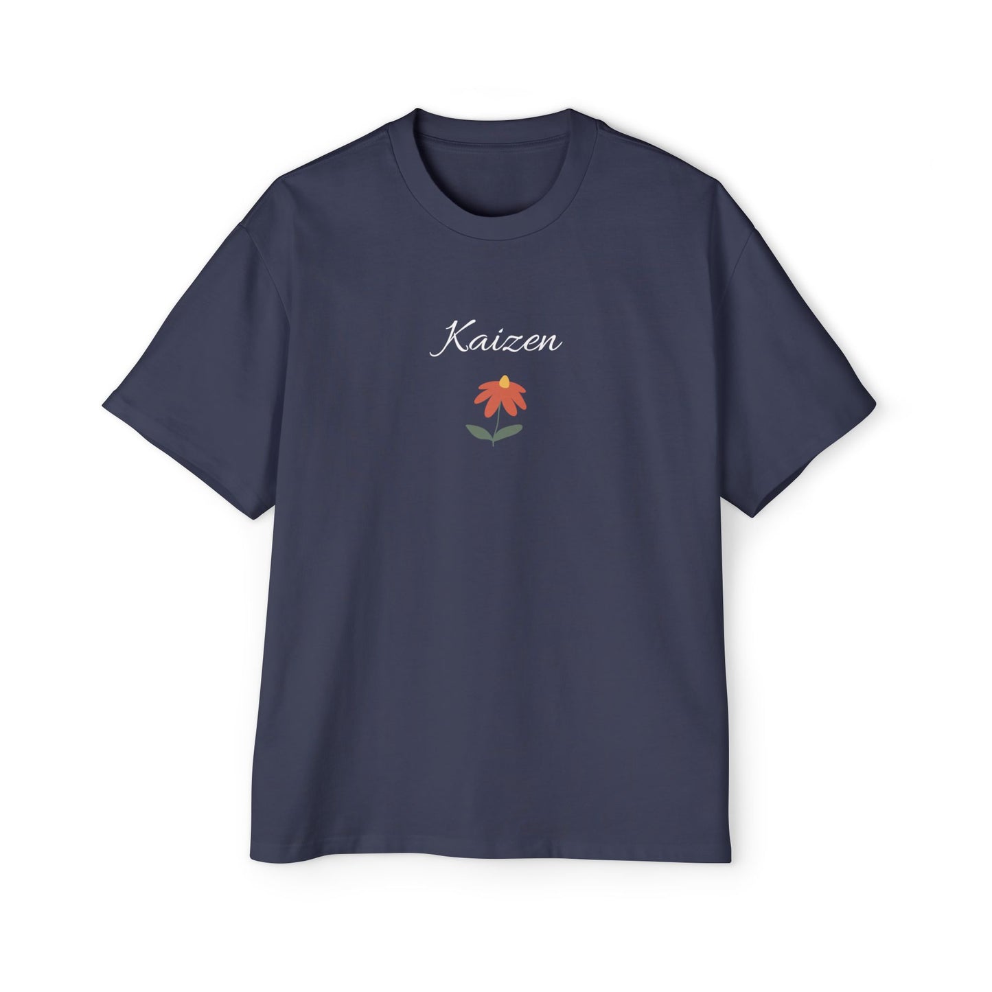 Kaizen Flower Men's Heavy Oversized Tee