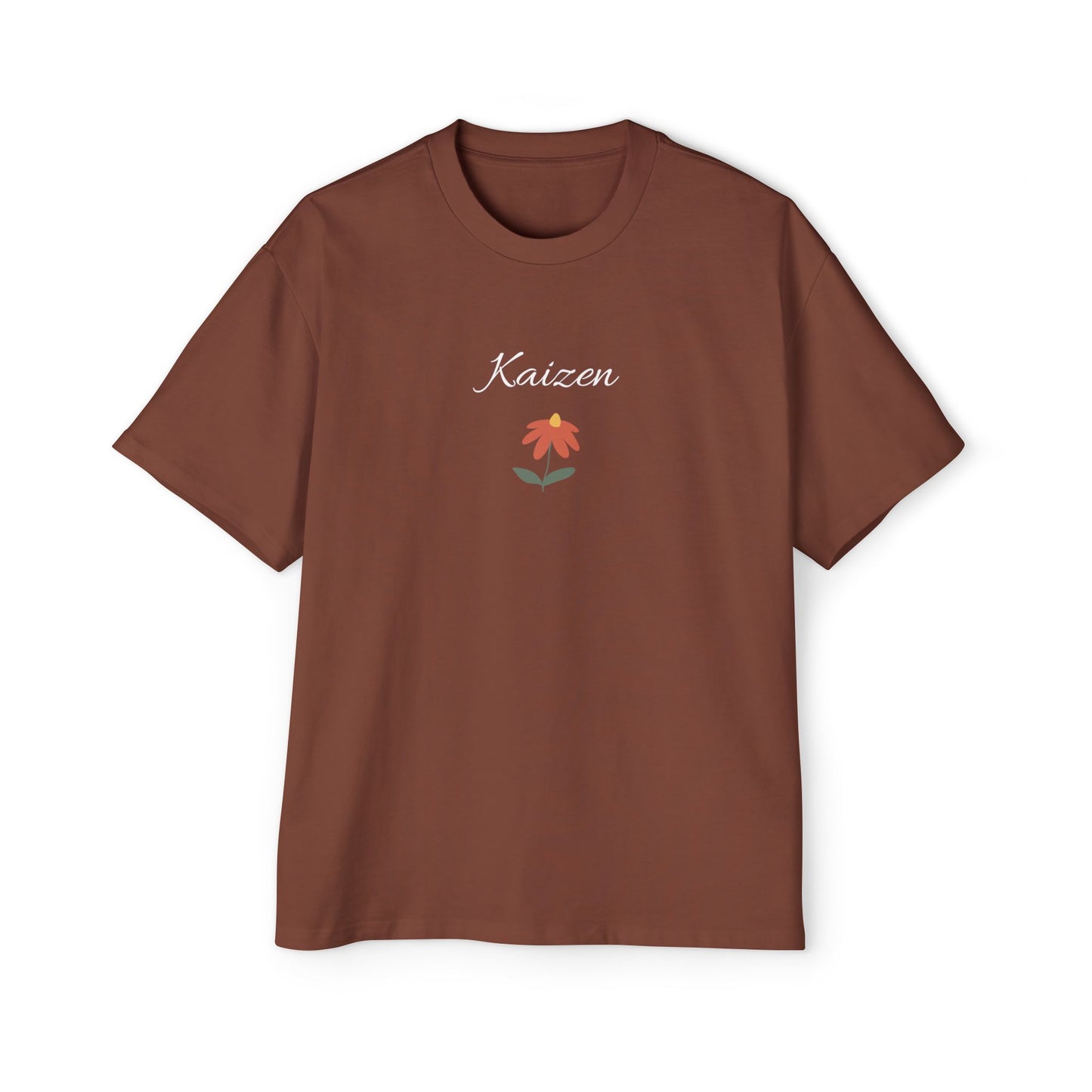 Kaizen Flower Men's Heavy Oversized Tee