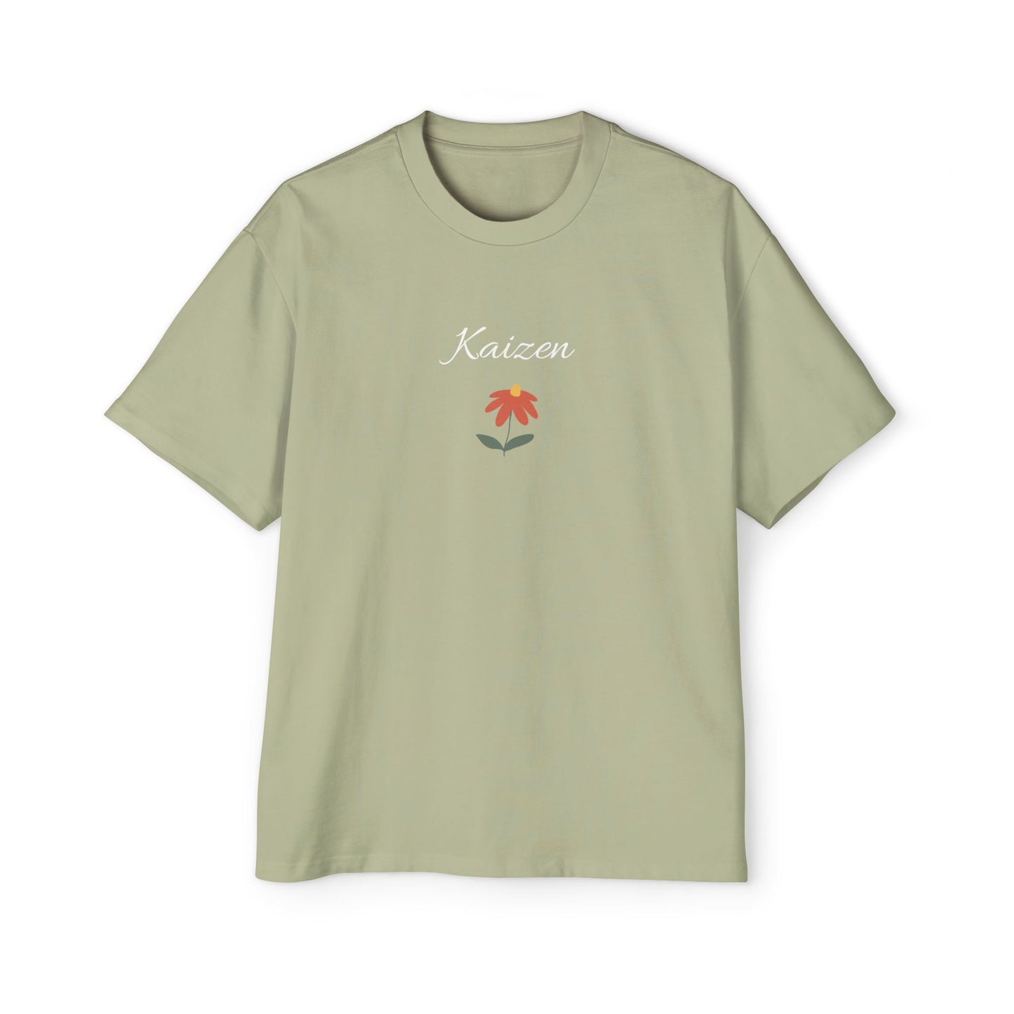 Kaizen Flower Men's Heavy Oversized Tee