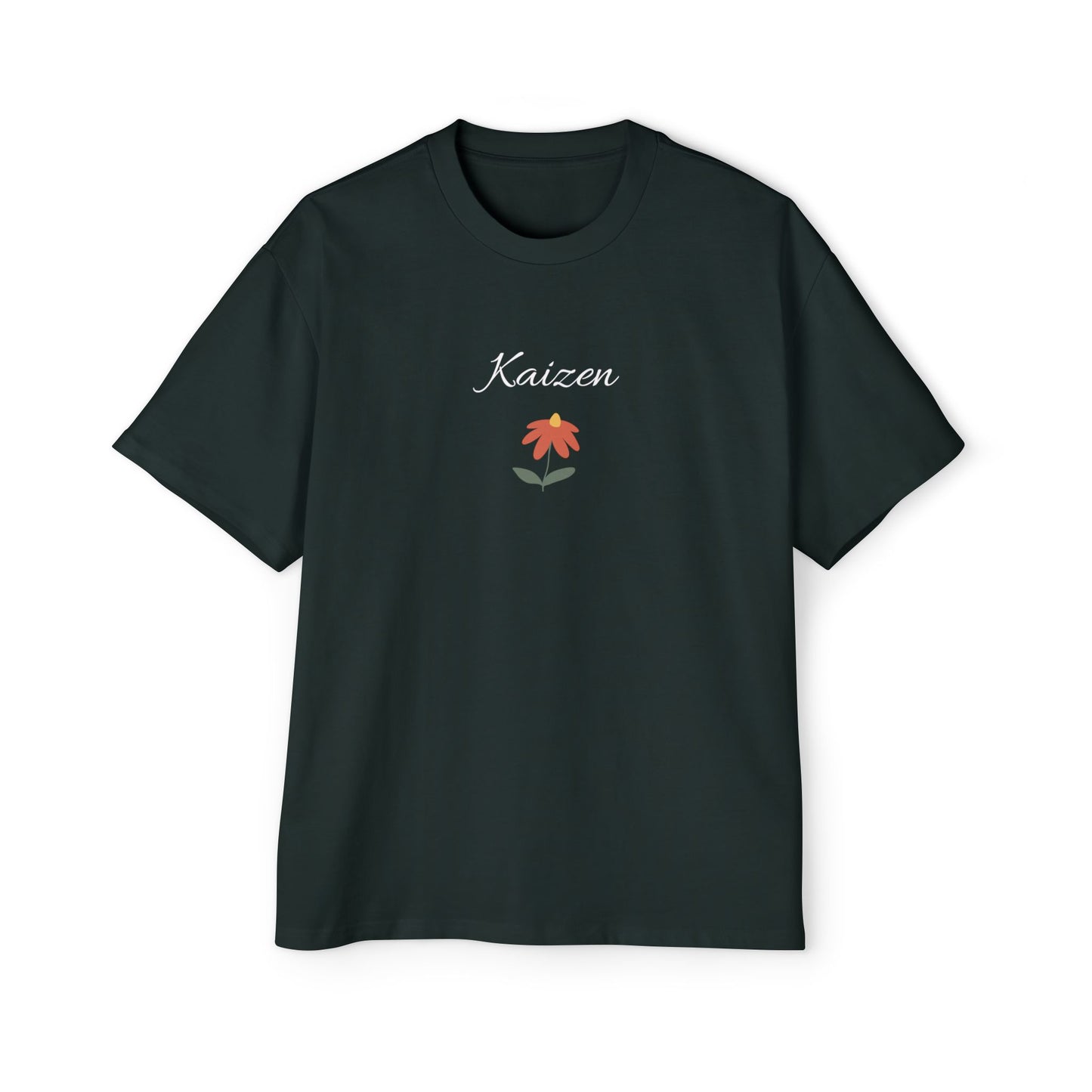 Kaizen Flower Men's Heavy Oversized Tee