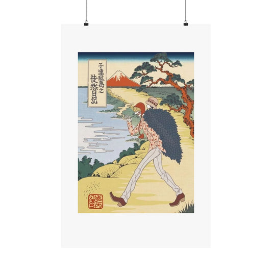 Scenic Matte Vertical Poster - Japanese Landscape