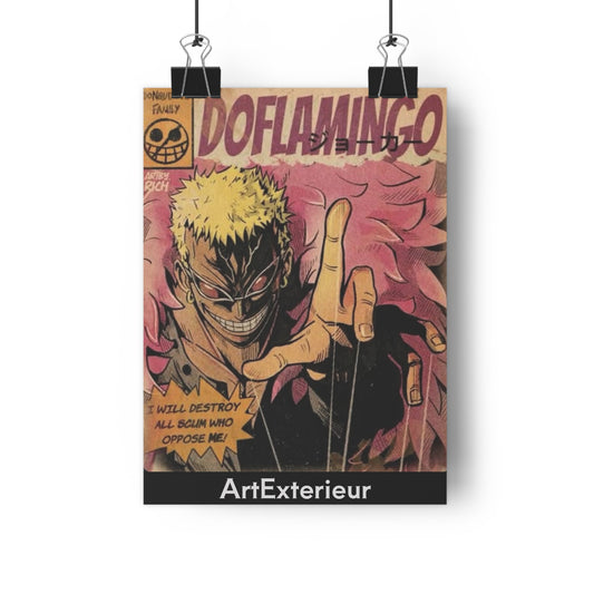 One Piece Doflamingo Giclée Art Print