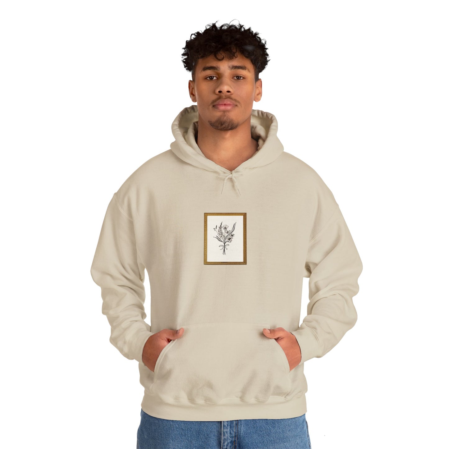 Floral Art Unisex Hoodie