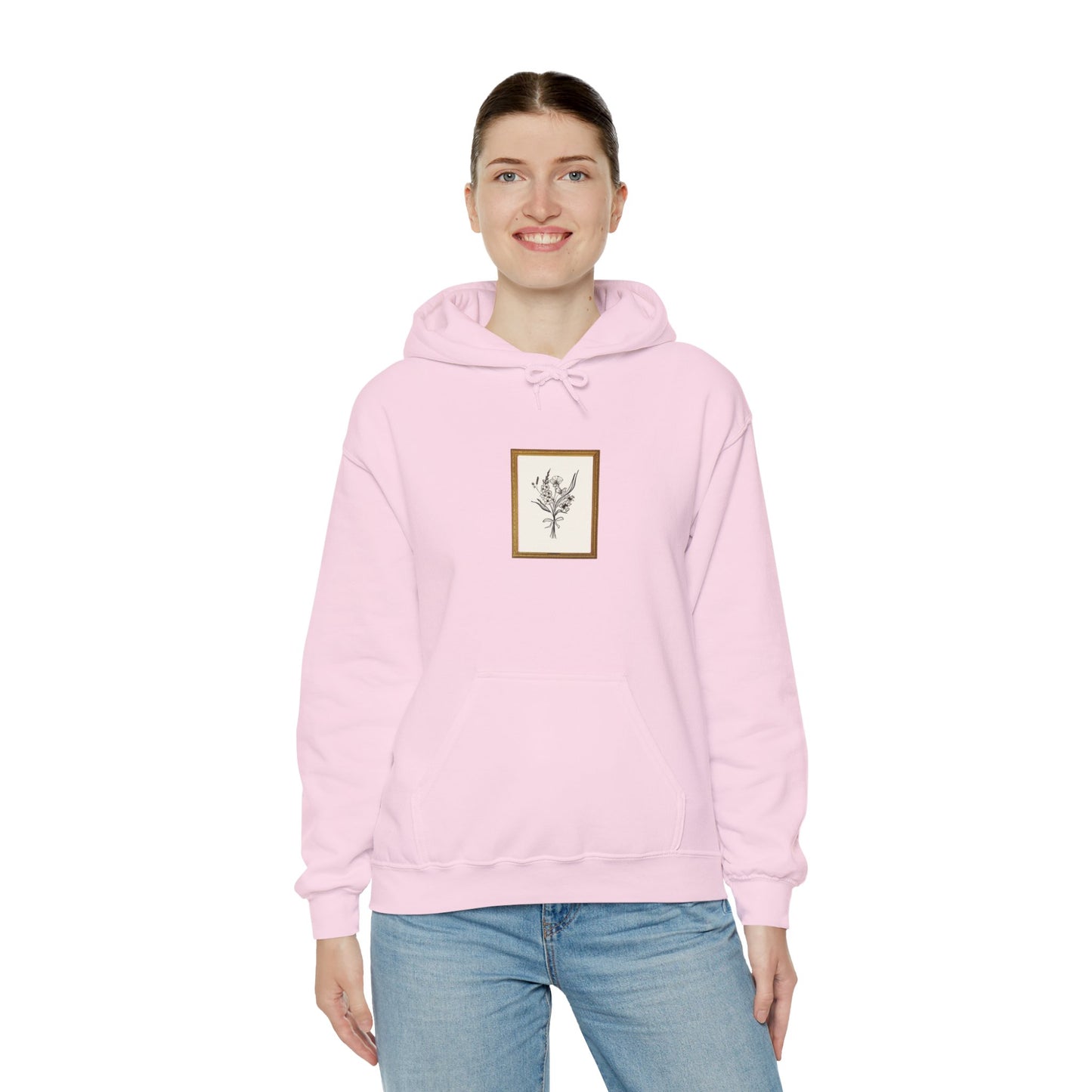 Floral Art Unisex Hoodie