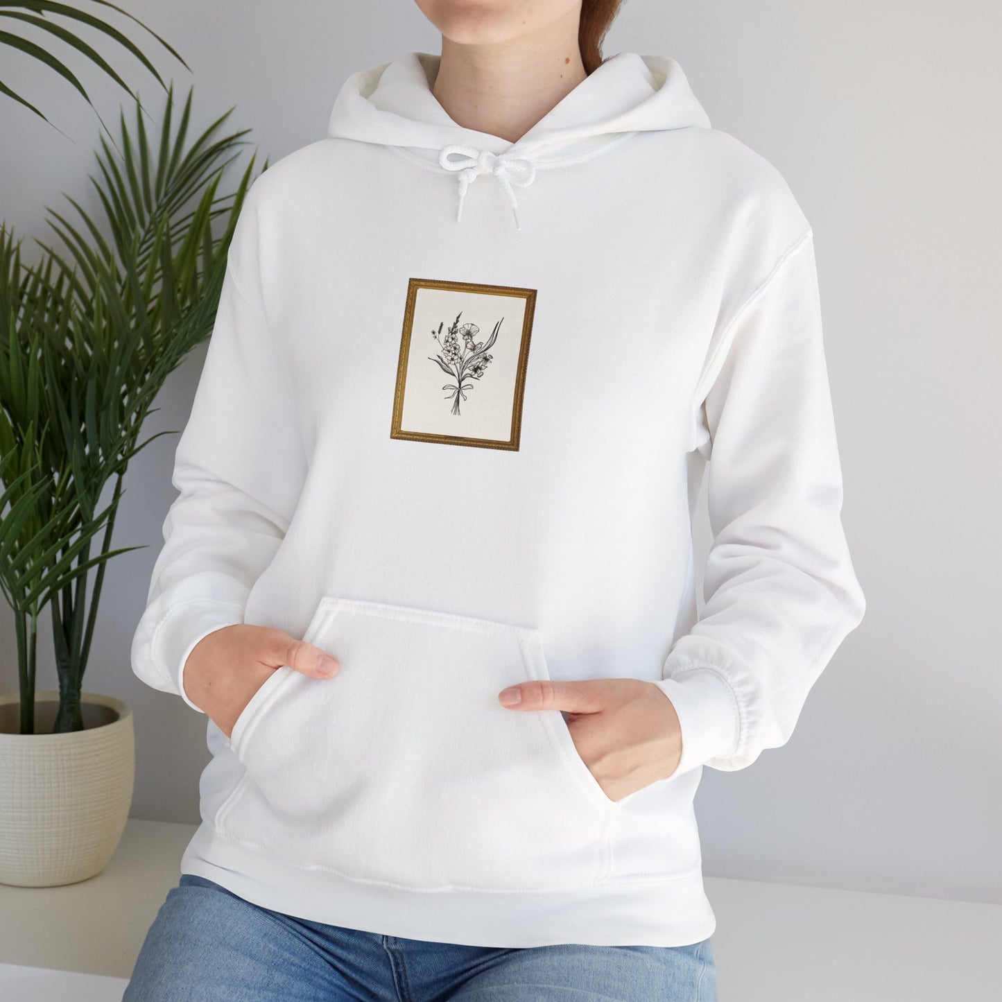 Floral Art Unisex Hoodie