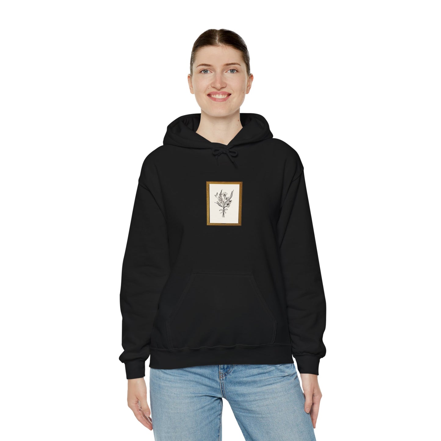 Floral Art Unisex Hoodie