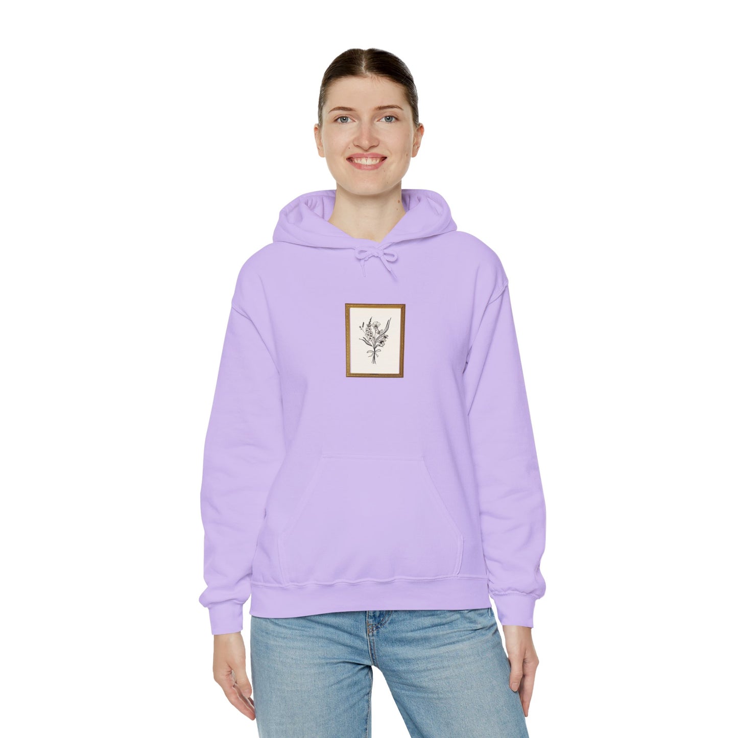 Floral Art Unisex Hoodie