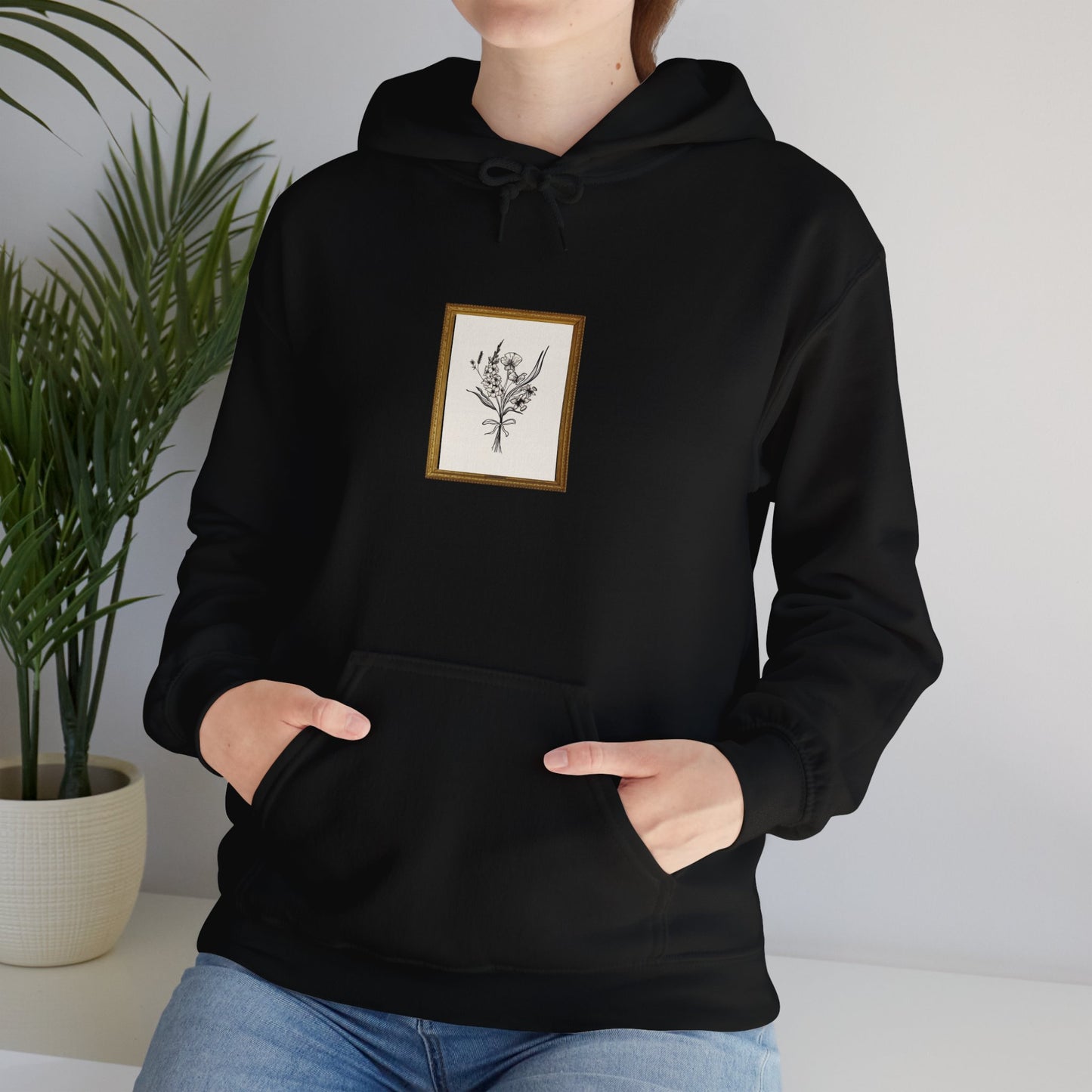 Floral Art Unisex Hoodie