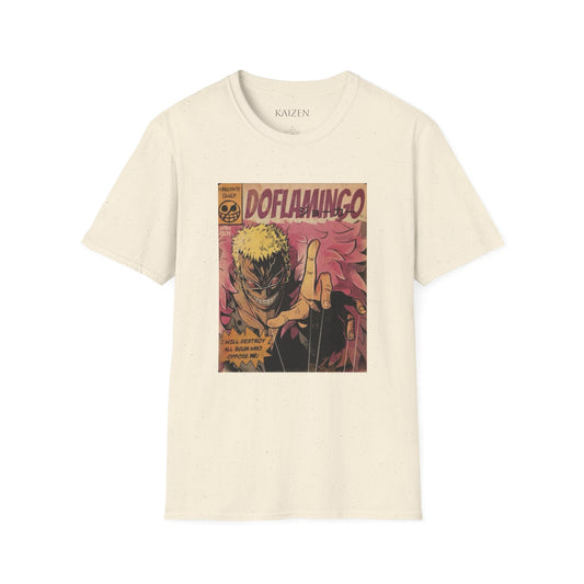 Retro Doflamingo Graphic Unisex Softstyle T-Shirt