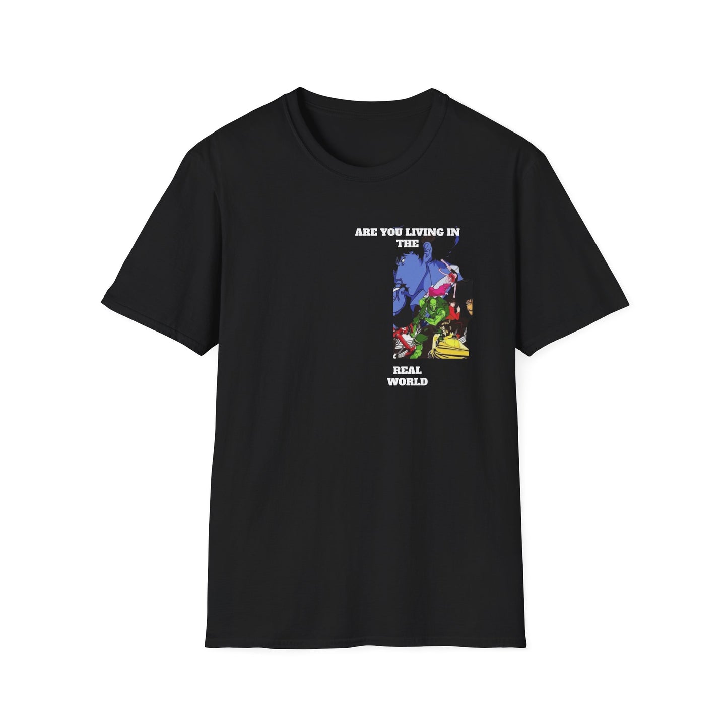 Retro Anime Graphic T-Shirt - Unisex Softstyle Design